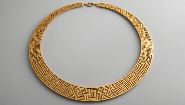 Collier grec : l'éclat du minimalisme revisité